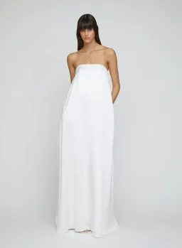 Anna Quan Delfina Gown Ivory White Size AU 10 for rent on The Volte - image 2