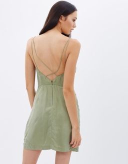 Talulah Intuition Drape Mini Dress for rent on The Volte - image 2