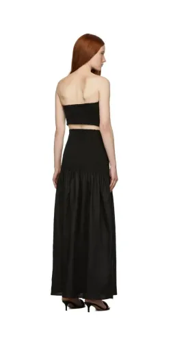 Sir The Label Strapless Madelyn Dress Black Size AU 8 for rent on The Volte - image 2