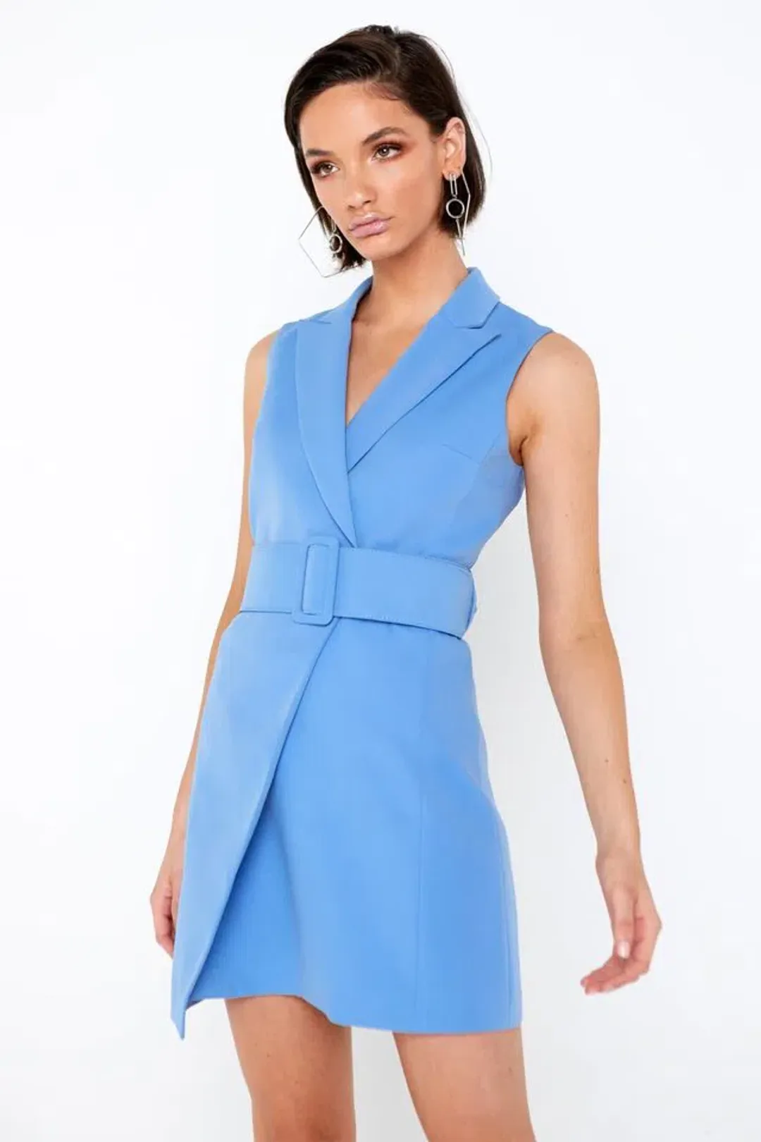 Mossman Make Your Move Dress Blue Size AU 8 for rent on The Volte - main image