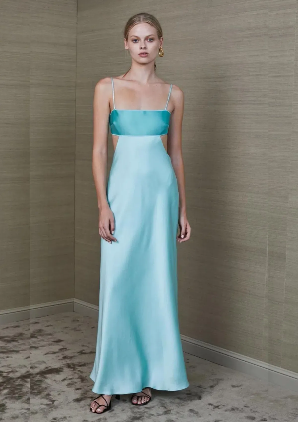Bec & Bridge Agatha Dress Blue Size AU 10 for rent on The Volte - main image