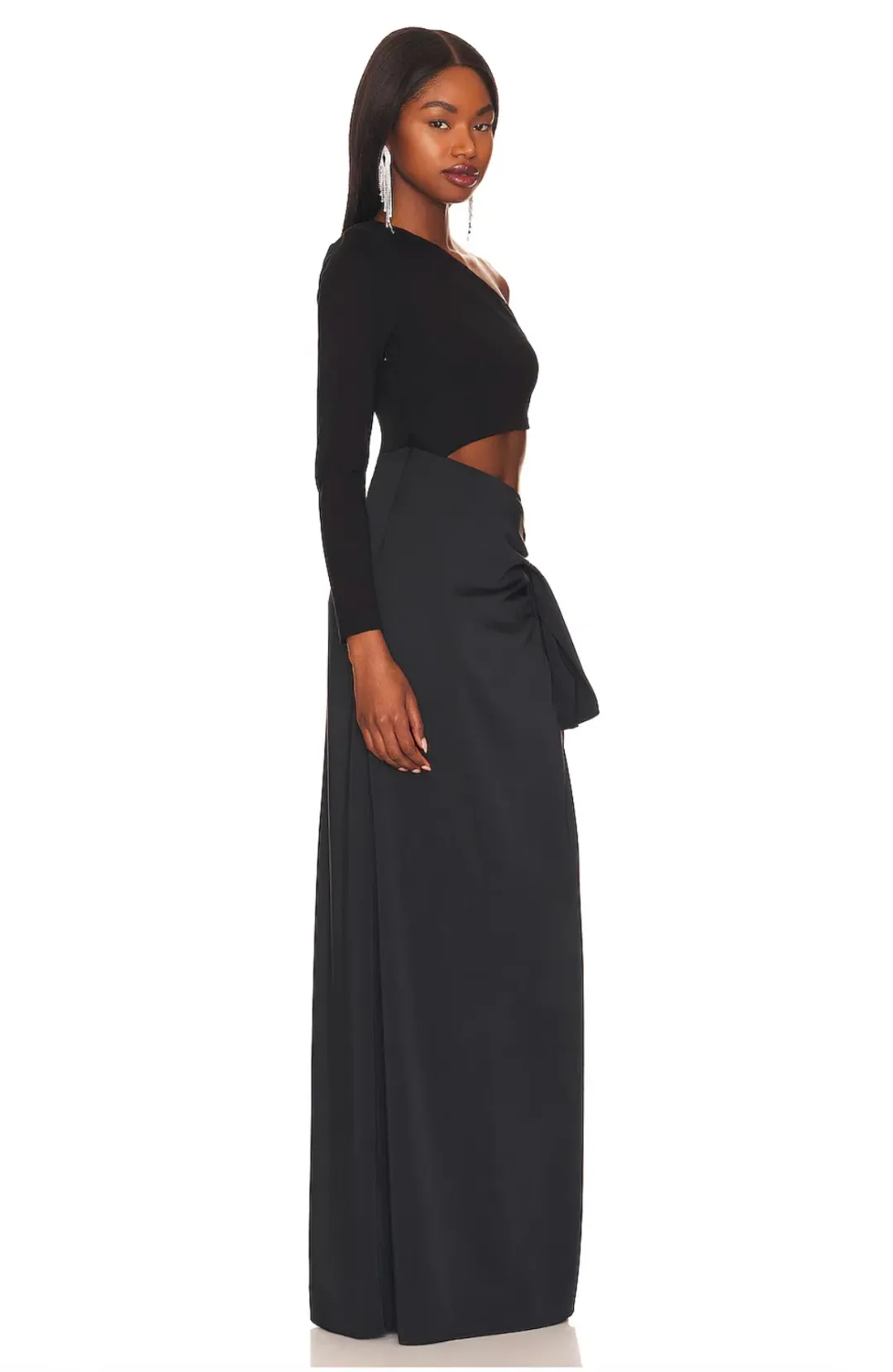 Lovers & Friends Amelie Gown Black Size AU 8 for rent on The Volte - main image