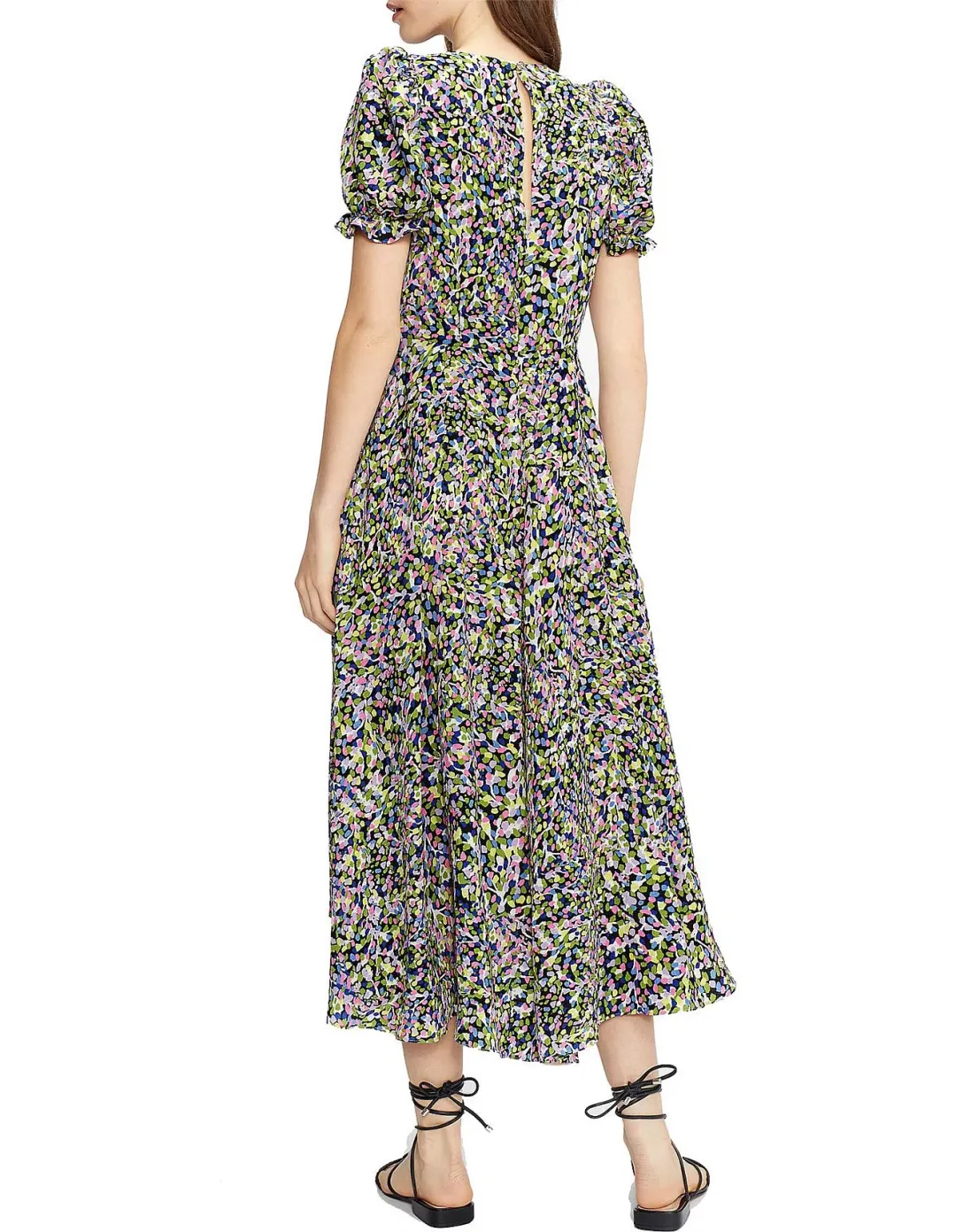 Ted Baker Deyja Midi Dress Multicolour in Size 2/AU 10-12 for rent on The Volte - main image