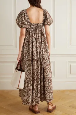 Mattaeu Cotton Poplin Maxi Dress Floral Size 14 for rent on The Volte - image 2