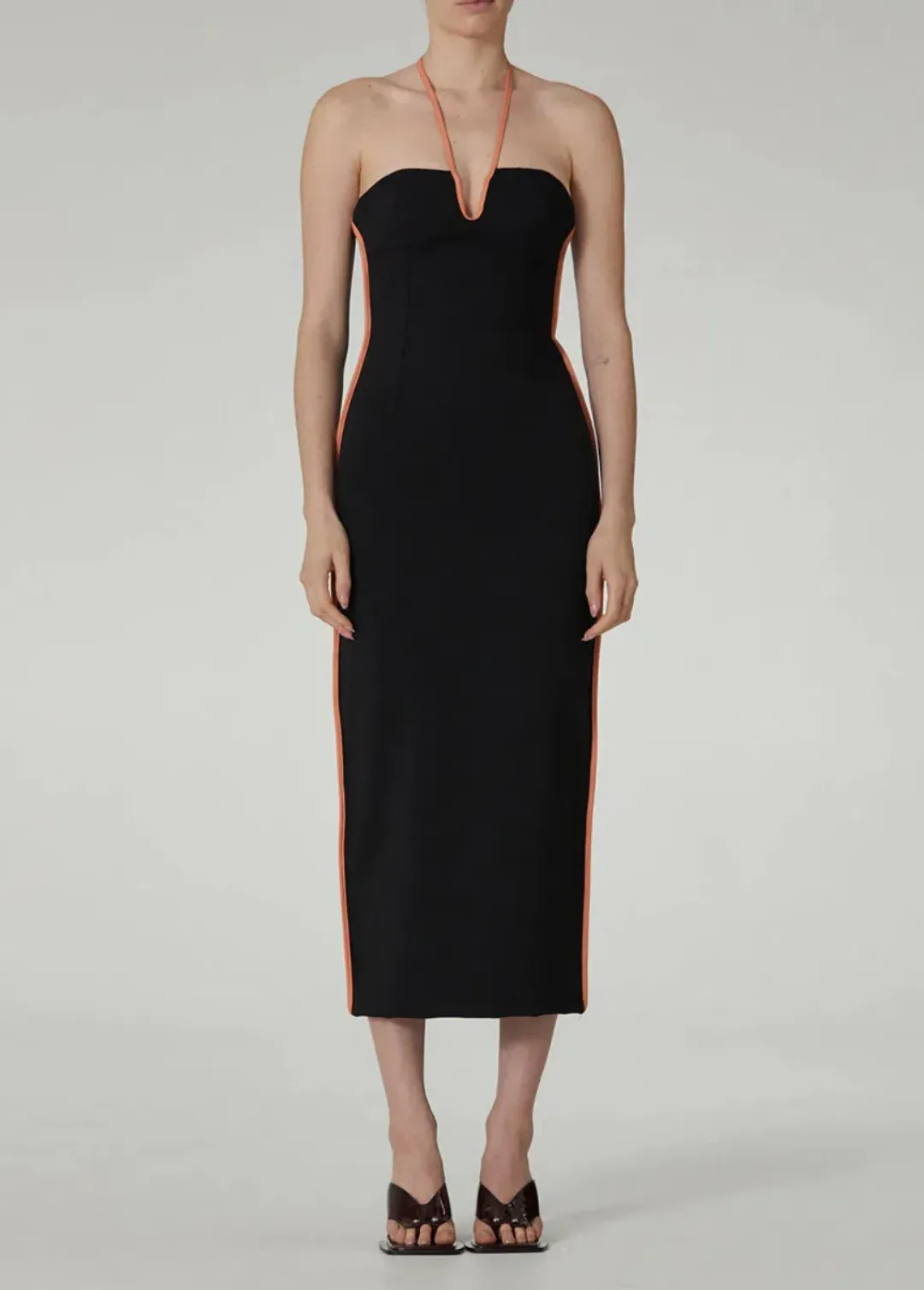 Paris Georgia Nassia Dress Black Size 6 for rent on The Volte - main image