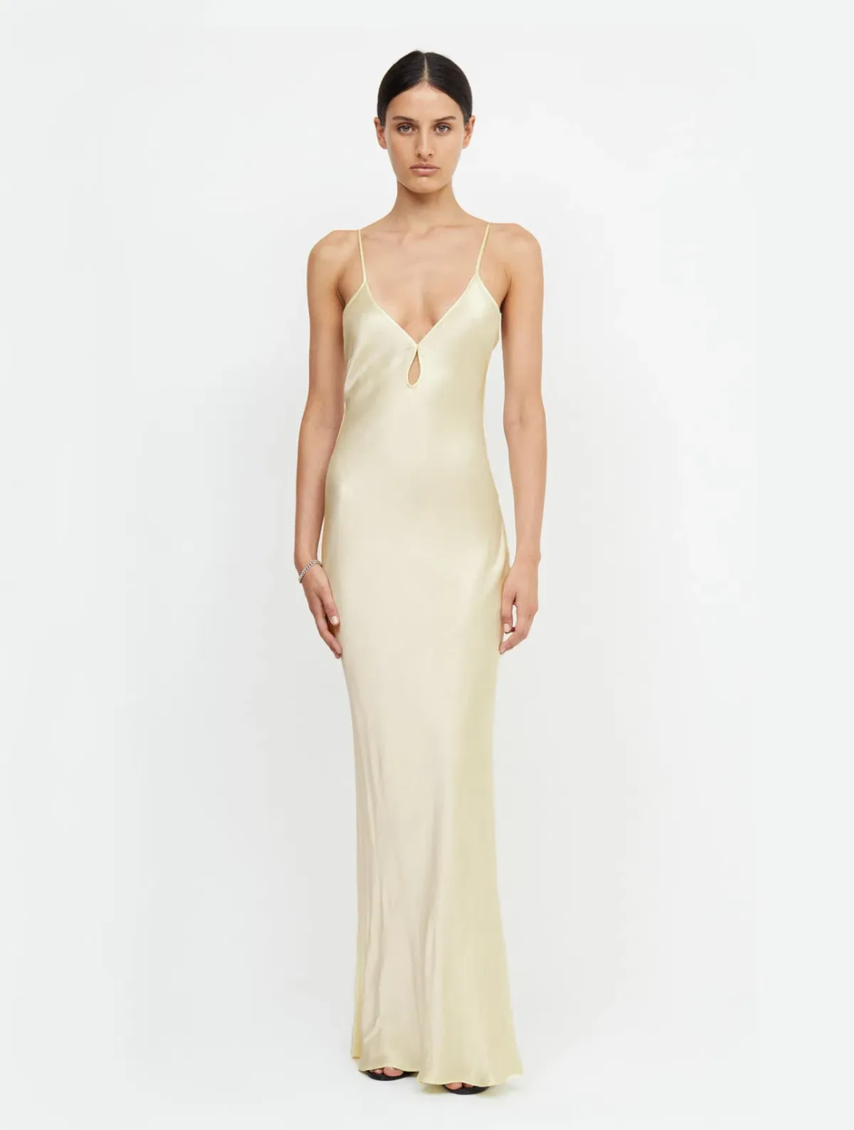 Bec & Bridge Cedar City Maxi Dress Ice Yellow Size 6 - Image 1
