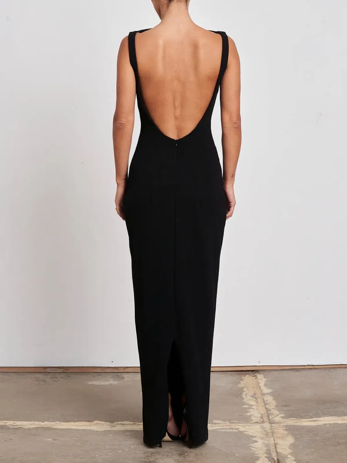Effie Kats Verona Gown Black Size 10 /12 or large - Image 2