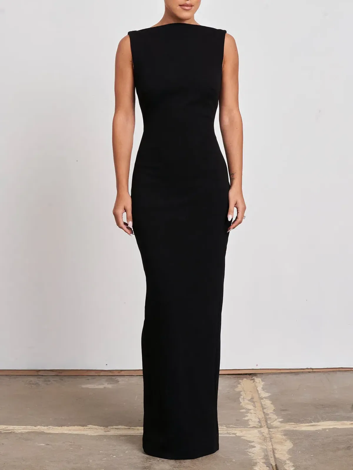 Effie Kats Verona Gown Black Size 10 /12 or large - Image 1
