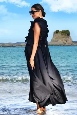 Trelise Cooper Got the Frills for You Black Size 10 for rent on The Volte - image 2
