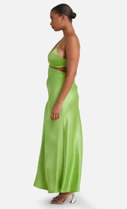 Bec and Bridge Veronique Maxi Dress Lime Green Size 8 for rent on The Volte - image 2