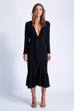 Maurie & Eve Joele Dress Black Size 8 for rent on The Volte - image 2