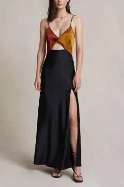 Bec & Bridge Lazar Midi Dress Black Size 10 for rent on The Volte - image 1