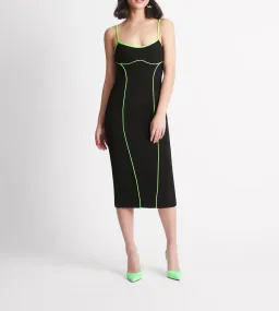 Sheike Vixen Midi Dress Black Size 12 / L for rent on The Volte - image 1
