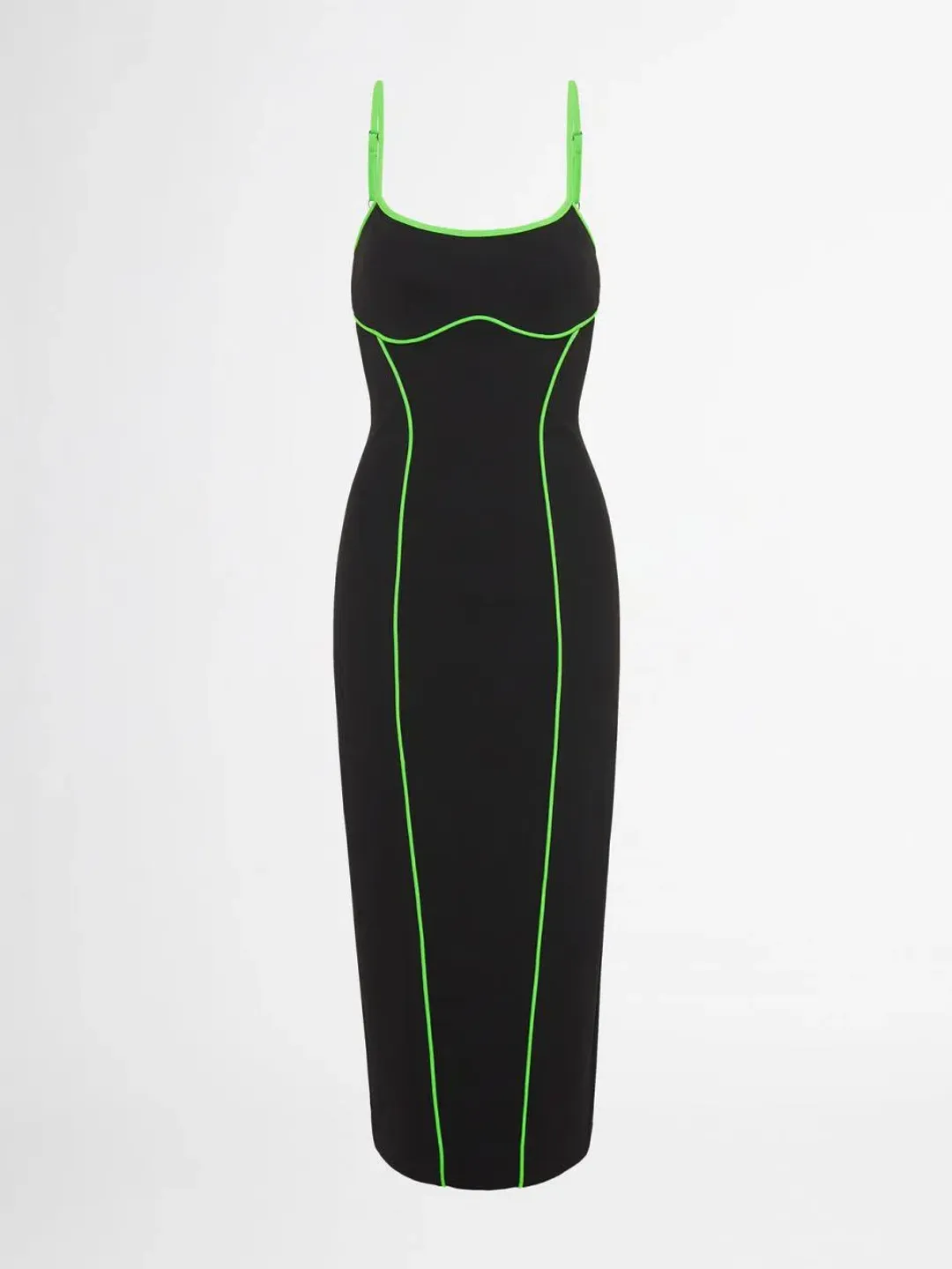 Sheike Vixen Midi Dress Black Size 12 / L for rent on The Volte - main image