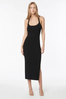 Manning Cartell Sweet Ride Knit Dress Black Size 6 / XS for rent on The Volte - image 1