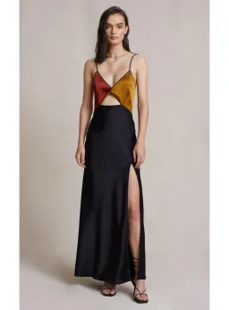 Bec & Bridge Lazar Midi Dress Black Size AU 8 for rent on The Volte - image 1