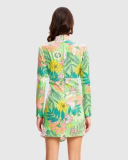 Alice McCall All That Glitters Mini Dress Green/Multi Size 12 for rent on The Volte - image 3