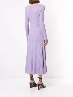 Dion Lee Pinnacle Braid Dress In Violet Size 6 for rent on The Volte - image 2