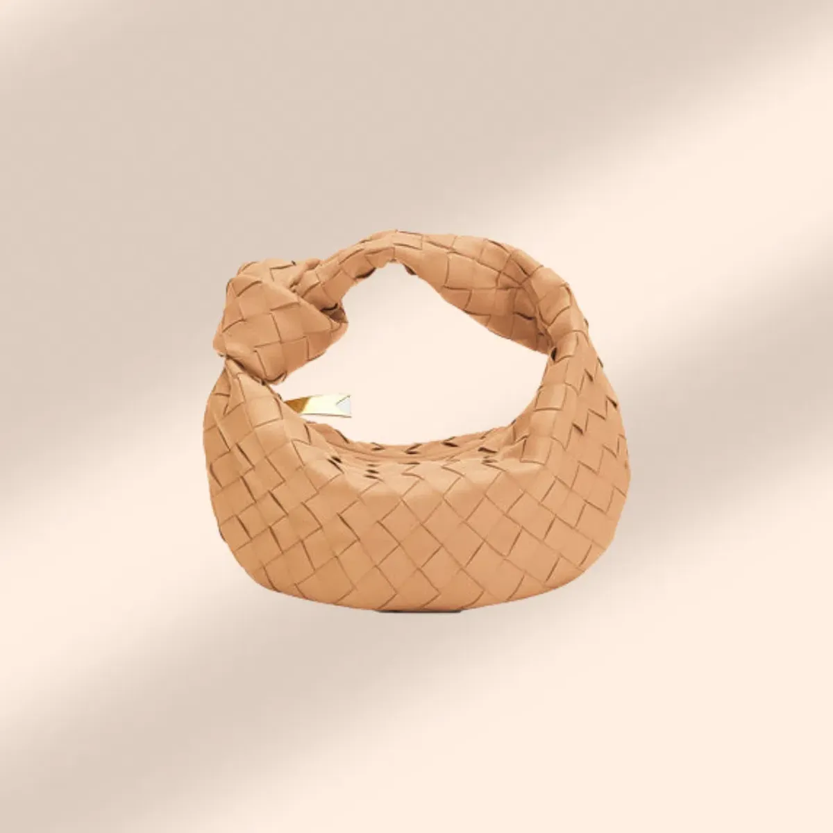 Bottega Veneta Mini Jodie in Almond - Image 1