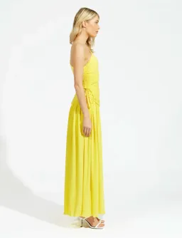 Alice McCall Lolita Maxi Dress Mango Yellow Size AU 10 for rent on The Volte - image 3