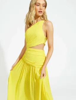 Alice McCall Lolita Maxi Dress Mango Yellow Size AU 10 for rent on The Volte - image 5