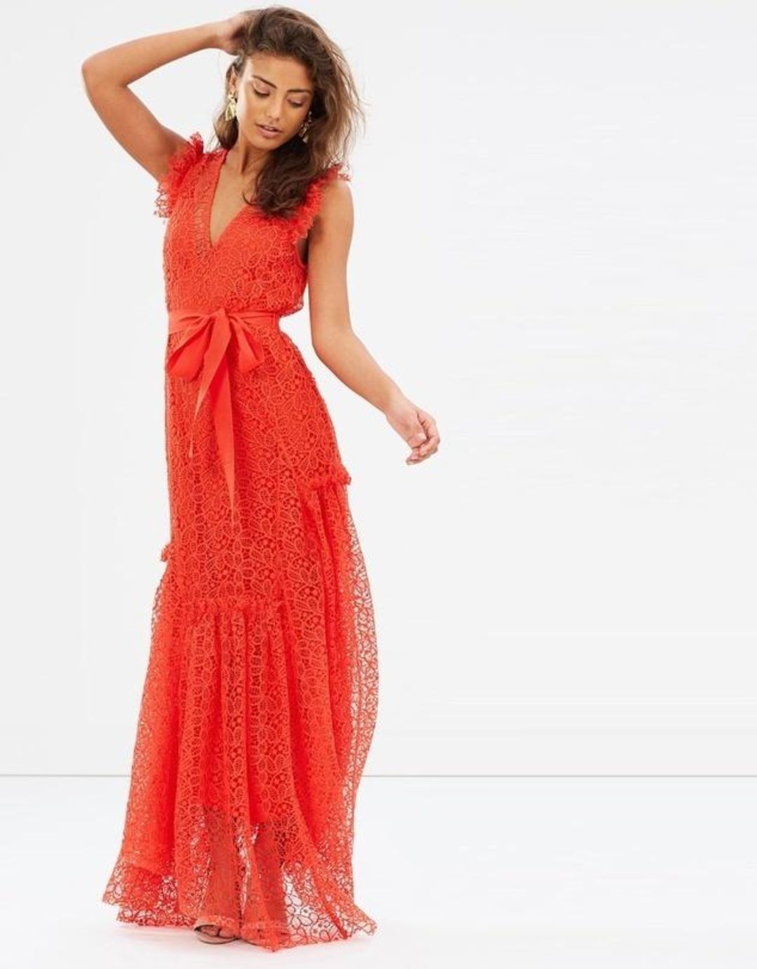 Alice McCall Reflection Gown Red size 10 for rent on The Volte - main image