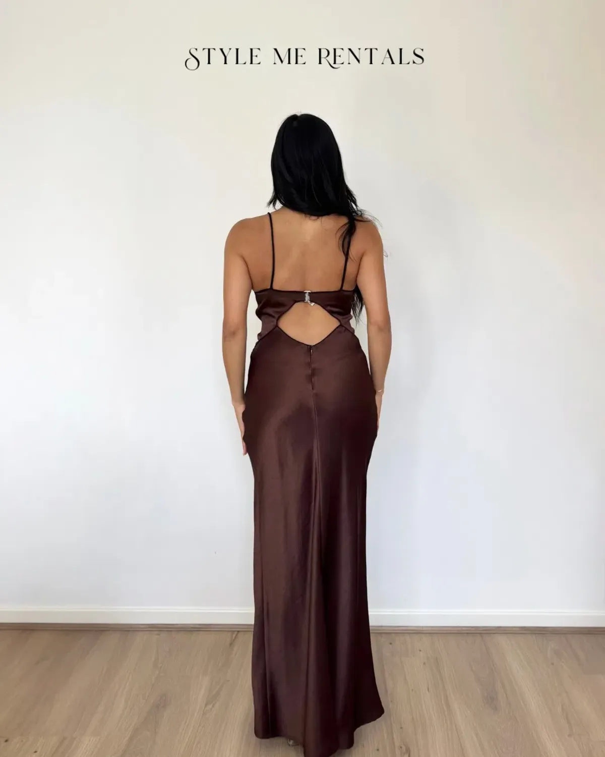 Bec & Bridge Hazel Maxi Dress Chocolate Size 8 - Image 5