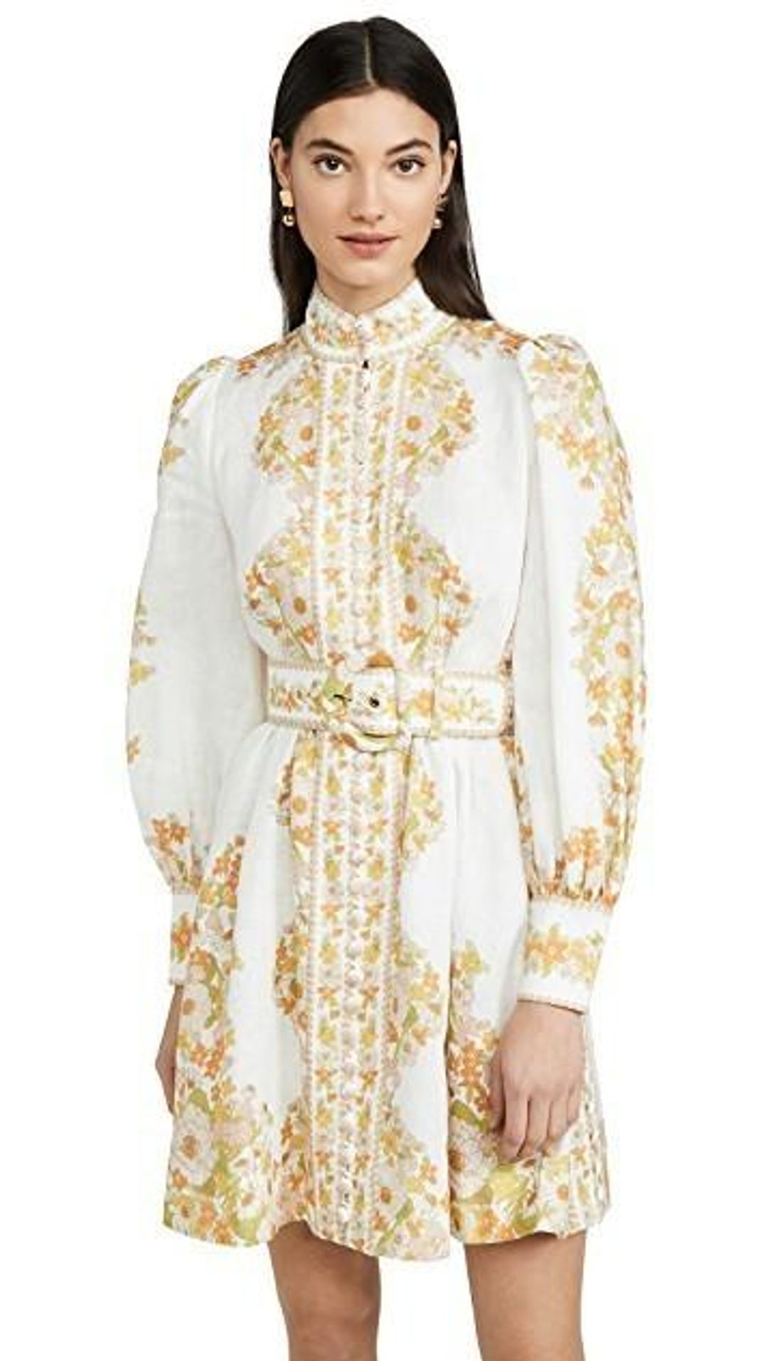 Zimmermann Super Eight Tubular Mini White Size 14 for rent on The Volte - main image