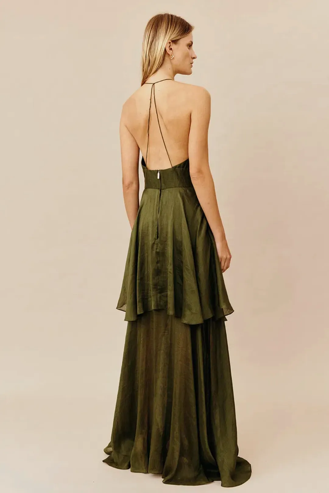 Ginger & Smart Eminence Gown Green Size 8 for rent on The Volte - main image