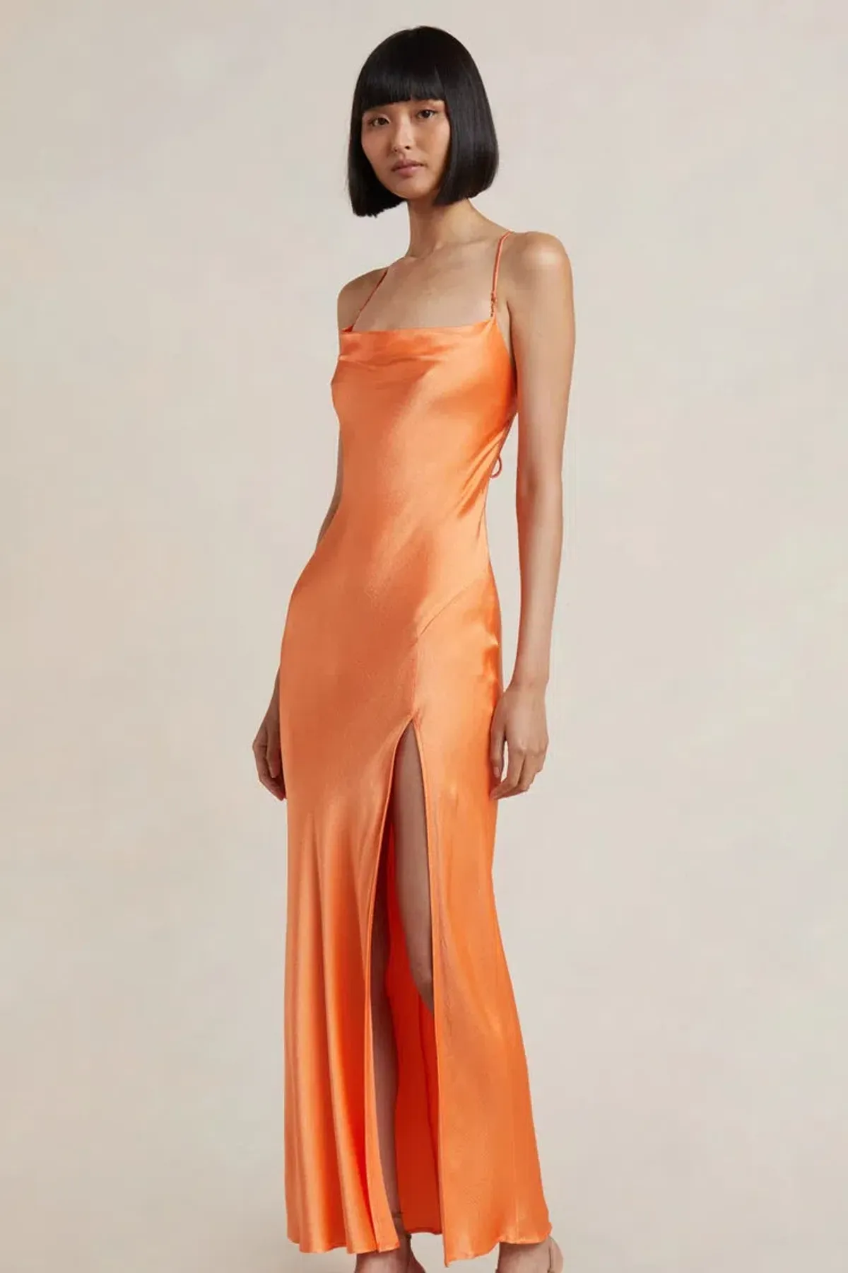 Bec & Bridge Annika Maxi Dress Coral Size 6 - Image 3
