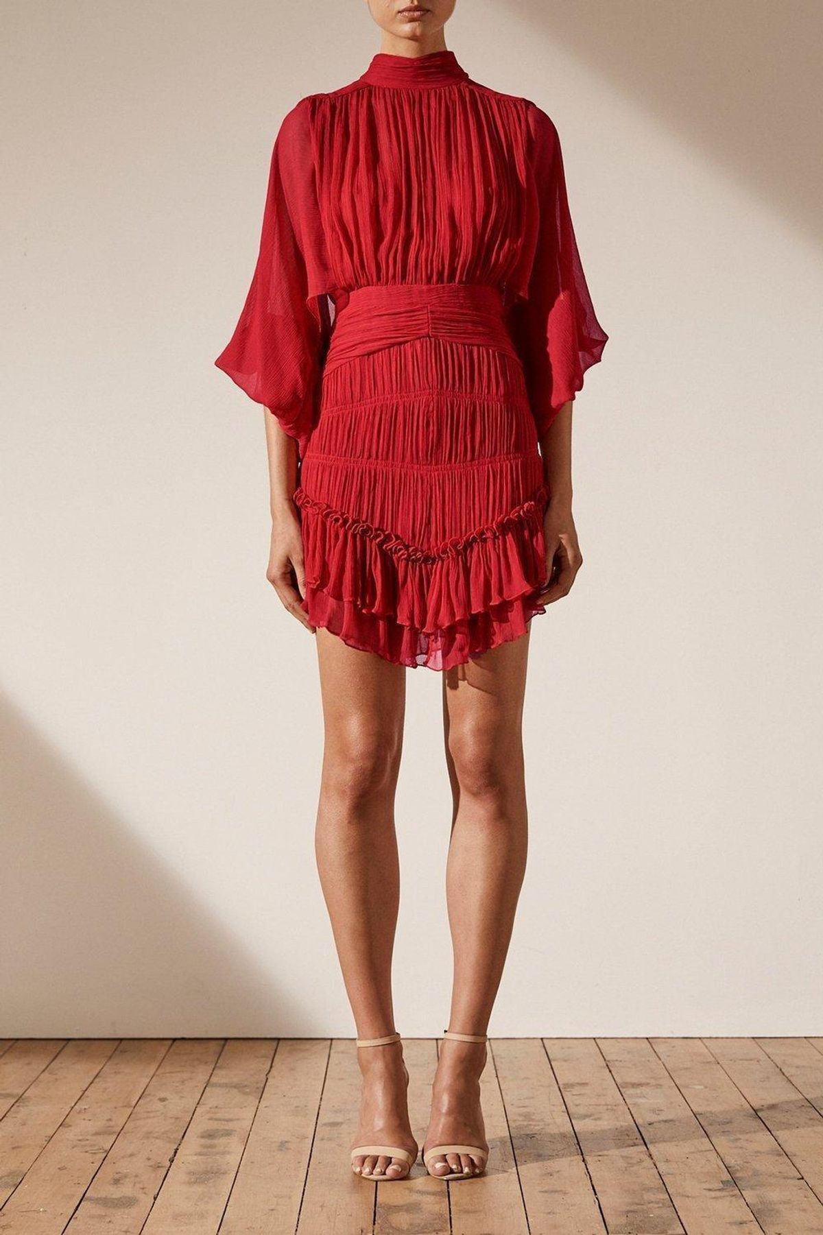 Shona Joy Clemence mini red size 12 - Image 3