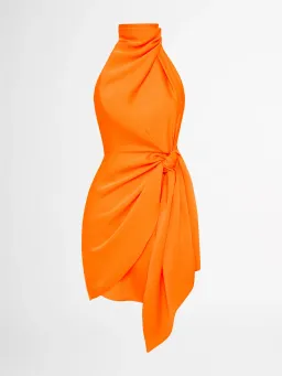 Sheike Mini Eternal Flame Dress Orange Size 14 for rent on The Volte - image 4