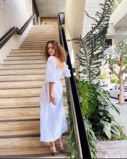 Palm Noosa Goodall Dress White Size 10 for rent on The Volte - image 8