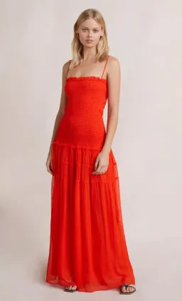 Bec & Bridge Charlotte Maxi Dress Red Size 10 for rent on The Volte - image 4