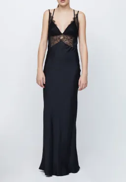 Bec & Bridge Lucille Lace Cut Out Camille Open Back Maxi Dress Black Size 8 / S for rent on The Volte - image 5