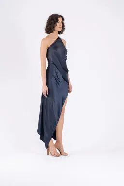 One Fell Swoop Philly Dress Navy Size AU 8 for rent on The Volte - image 2