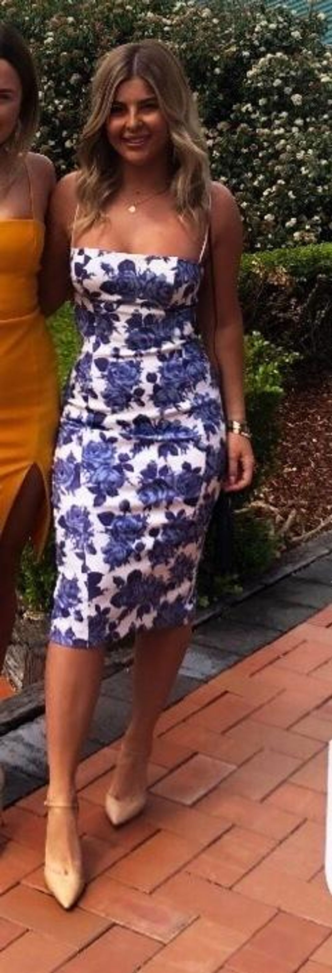 Misha Sophie Dress Print Size 8 for rent on The Volte - main image