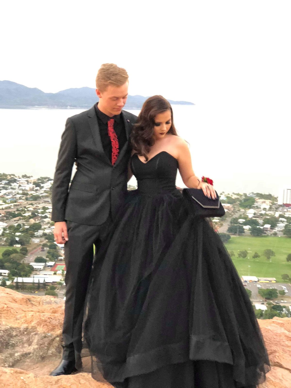 Beautiful Black Ball Gown One Size - Image 3