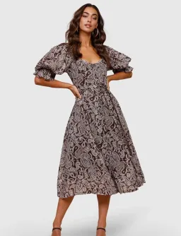 Ministry Of Style Prairie Midi Brown Size AU 8 for rent on The Volte - image 1