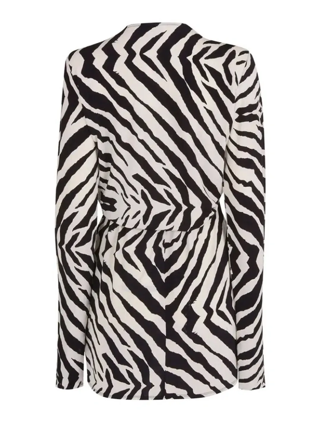 Rat & Boa Allegra Dress Zebra Print Size S/AU 8 for rent on The Volte - main image