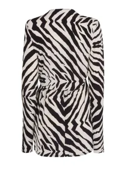 Rat & Boa Allegra Dress Zebra Print Size S/AU 8 for rent on The Volte - image 4