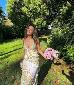 For Love and Lemons Rosalyn Maxi Dress Floral Size M / Au 10 for rent on The Volte - image 3