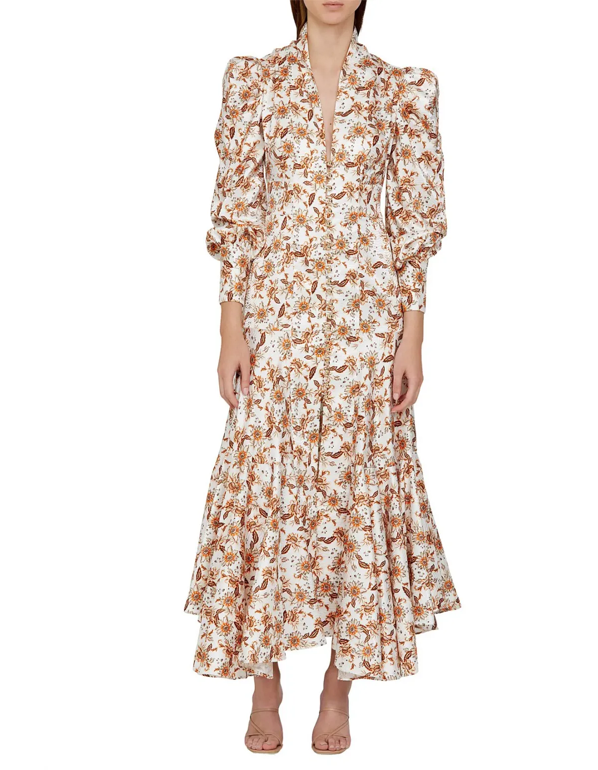 Acler Horrock Dress Floral Size 6 - Image 1