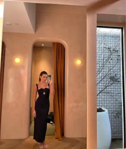 Camilla and Marc Brixton Midi Dress Black Size AU6 for rent on The Volte - image 4