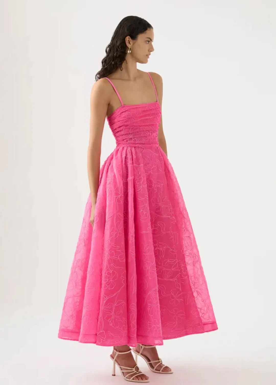 AJE Evangeline Cornelli Maxi Dress Size 8 for rent on The Volte - main image