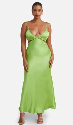Bec & Bridge Veronique Maxi Dress Lime Size 12 for rent on The Volte - image 1