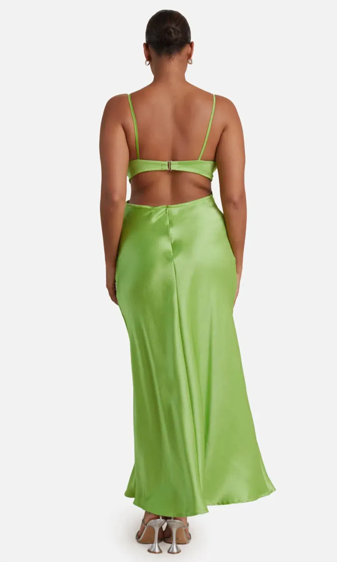 Bec & Bridge Veronique Maxi Dress Lime Size 12 for rent on The Volte - main image