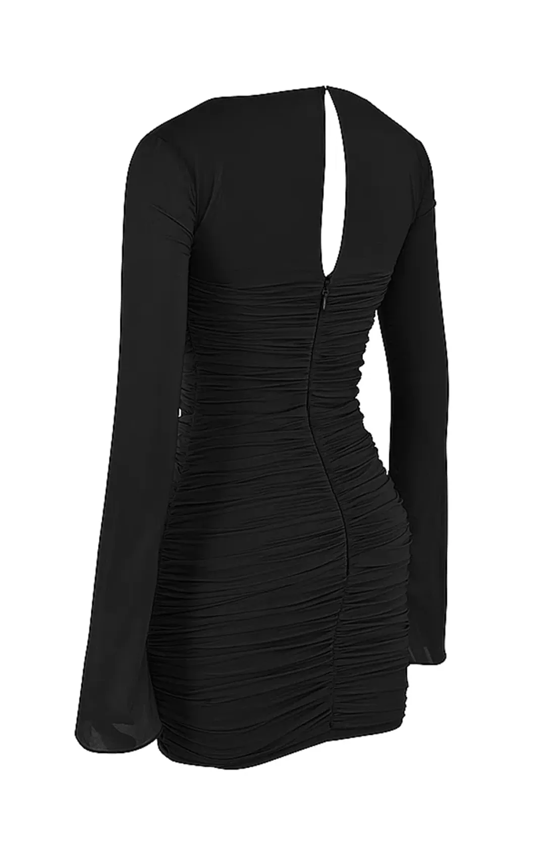 House of CB Camille Mini Dress Black Size 8 / S for rent on The Volte - main image