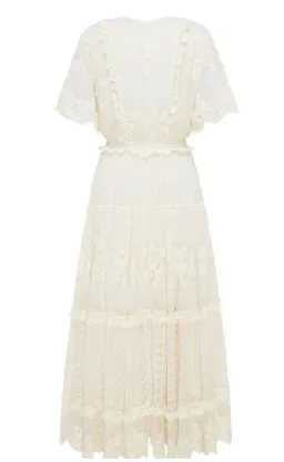 Spell Dawn Dress Cream Size AU 12 for rent on The Volte - image 5