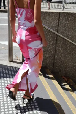 With Harper Lu Valentina Slip Dress Pink Size M / AU 10 for rent on The Volte - image 5